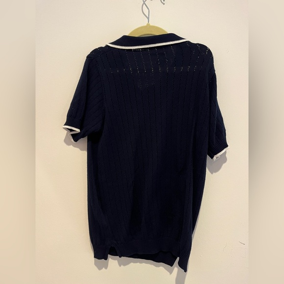 Nupkeet Polo tricot blu navy - Picture 3 of 4